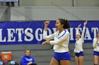 Volleyball vs Emerson  Wheaton College Women's Volleyball vs Emerson College. - Photo by Keith Nordstrom : Wheaton, Volleyball, VB2019